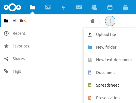 Create a new document with ONLYOFFICE