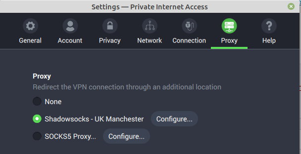 VPN via Proxy