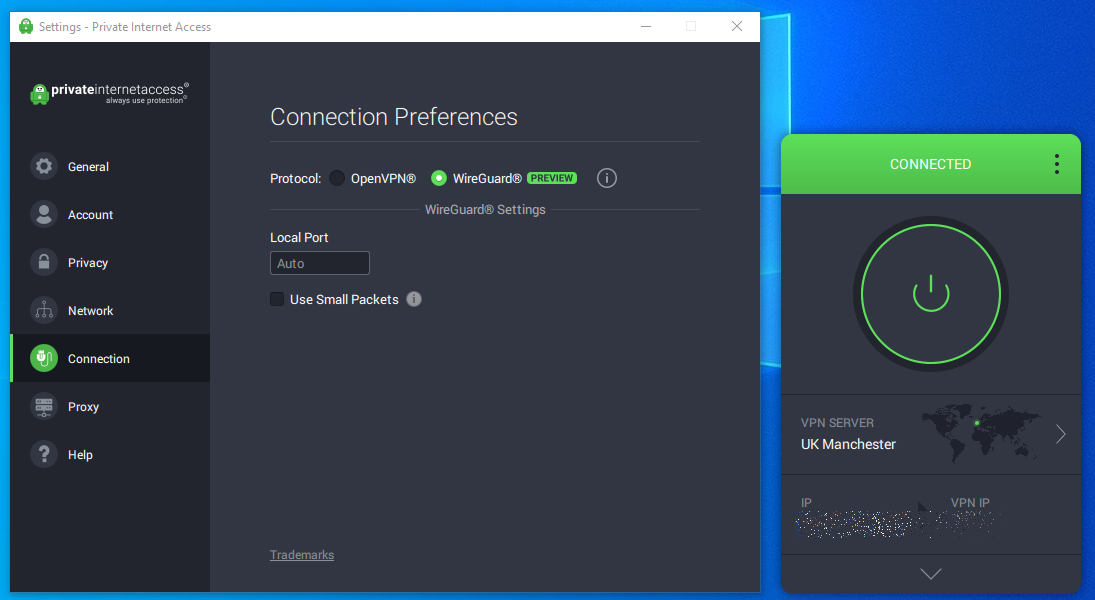 pia interacting with avast or adguard