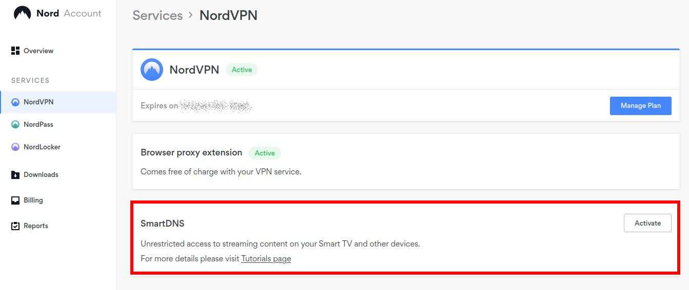 NordVPN offers Smart DNS for Apple TV