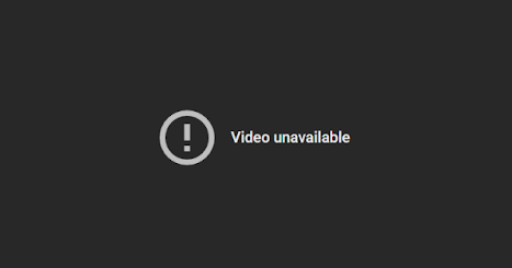 error message on YouTube video