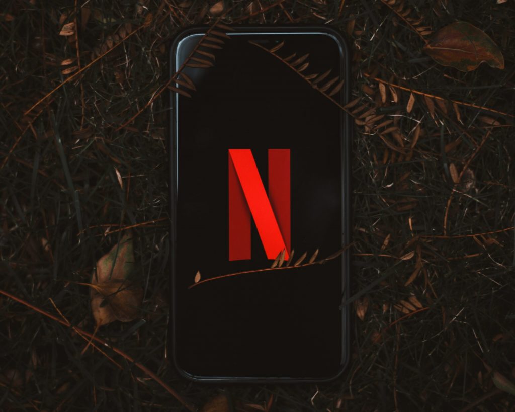 The Netflix app on a phone. 
